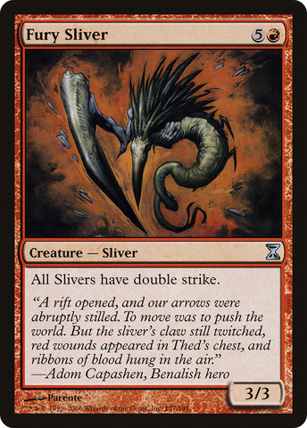 Fury Sliver [Time Spiral]
