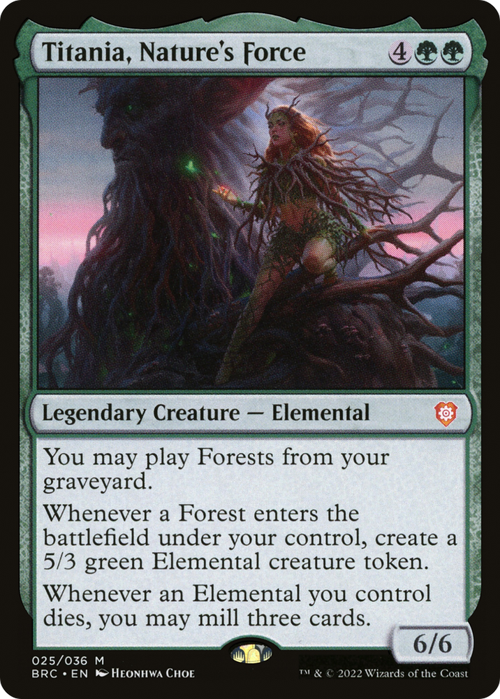 Titania, Nature's Force [The Brothers' War Commander]