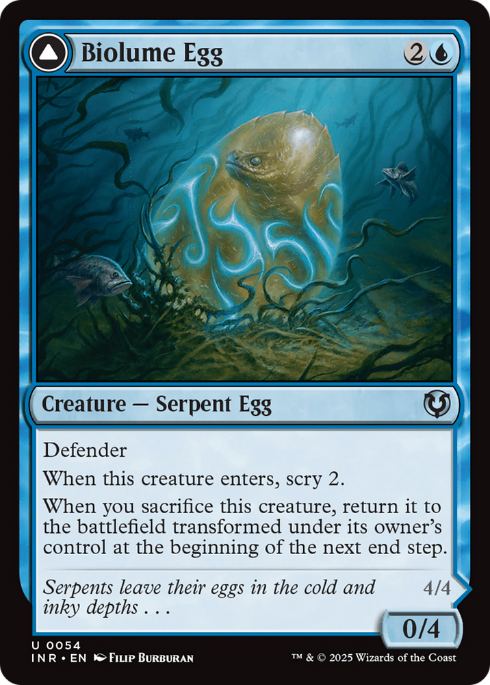 Biolume Egg // Biolume Serpent [Innistrad Remastered]