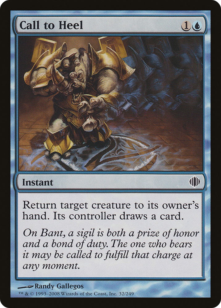 Call to Heel [Shards of Alara]