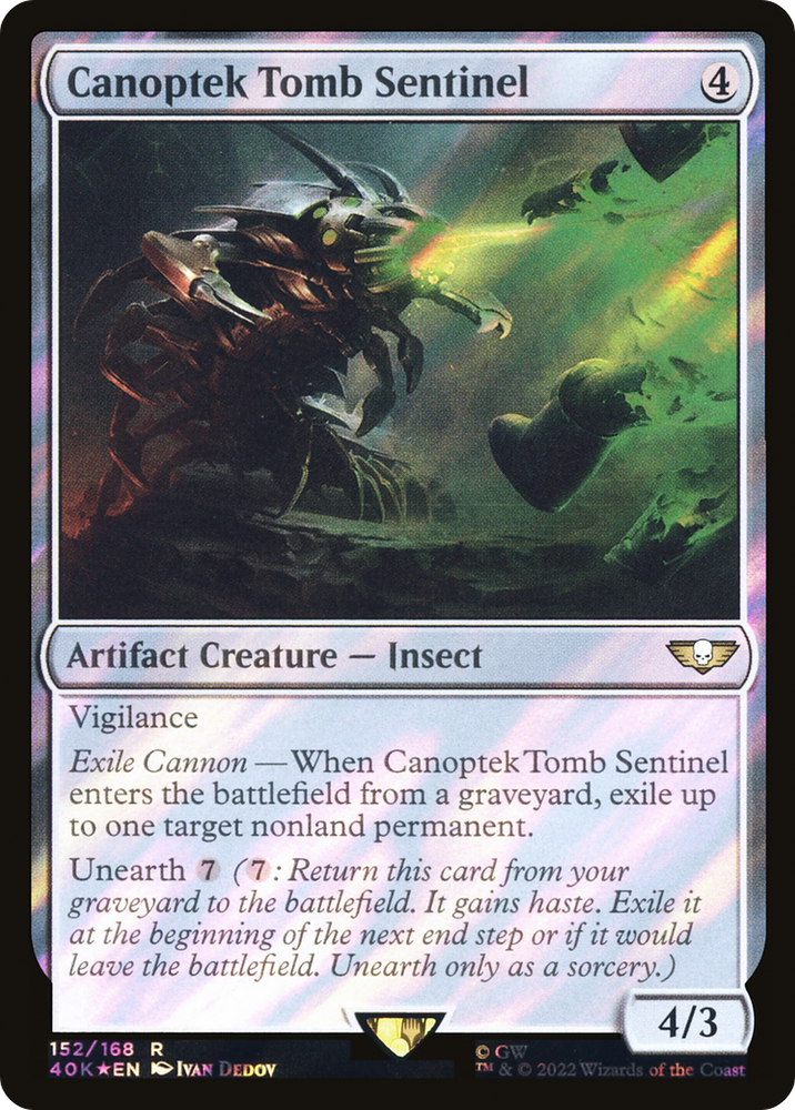 Canoptek Tomb Sentinel (Surge Foil) [Warhammer 40,000]