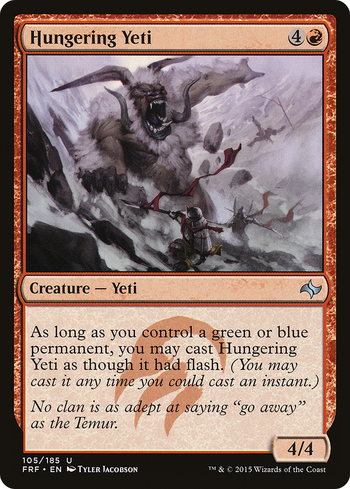 Hungering Yeti [Fate Reforged]