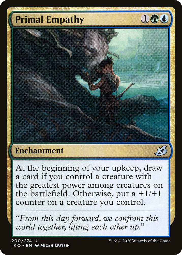 Primal Empathy [Ikoria: Lair of Behemoths]