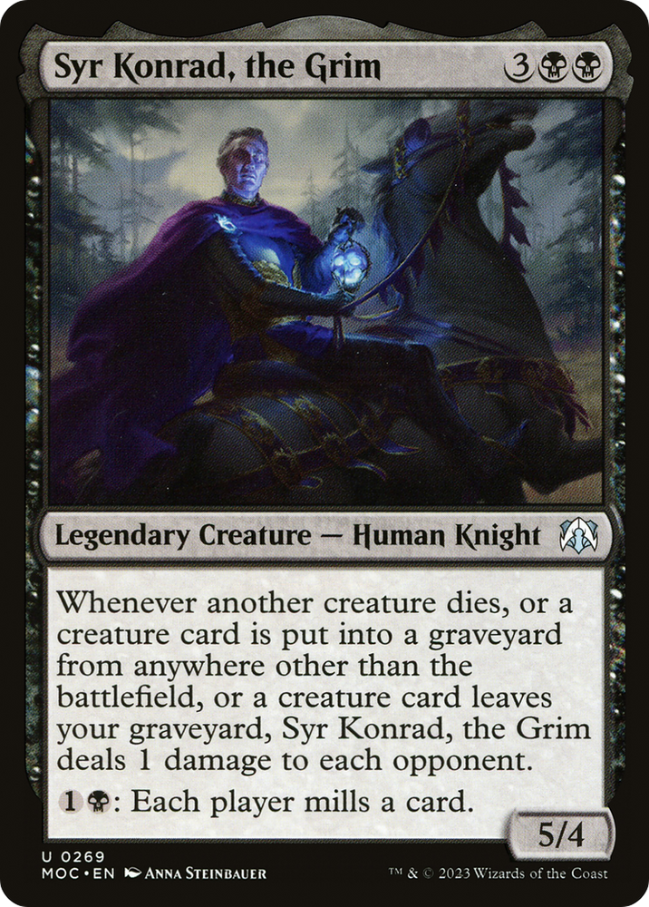Syr Konrad, the Grim [March of the Machine Commander]