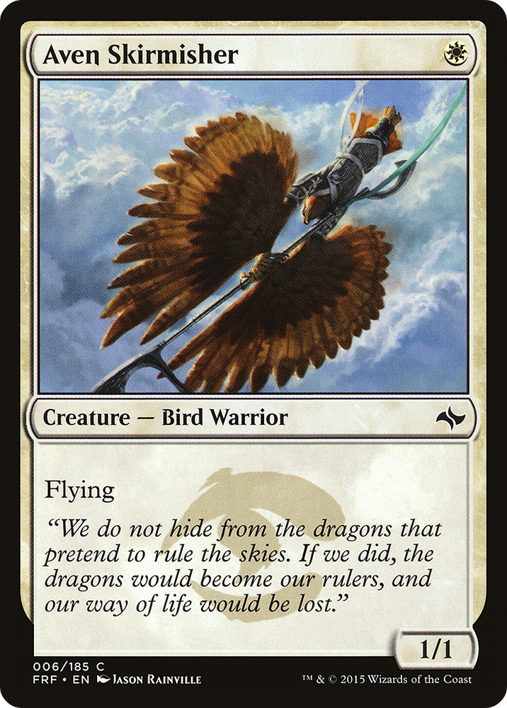 Aven Skirmisher [Fate Reforged]