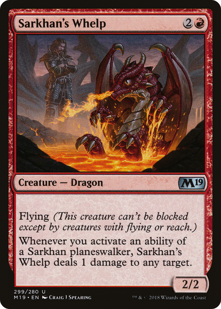 Sarkhan's Whelp [Core Set 2019]