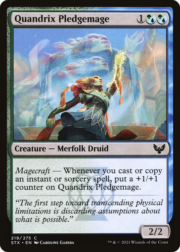 Quandrix Pledgemage [Strixhaven: School of Mages]