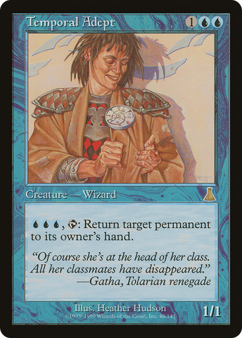 Temporal Adept [Urza's Destiny]