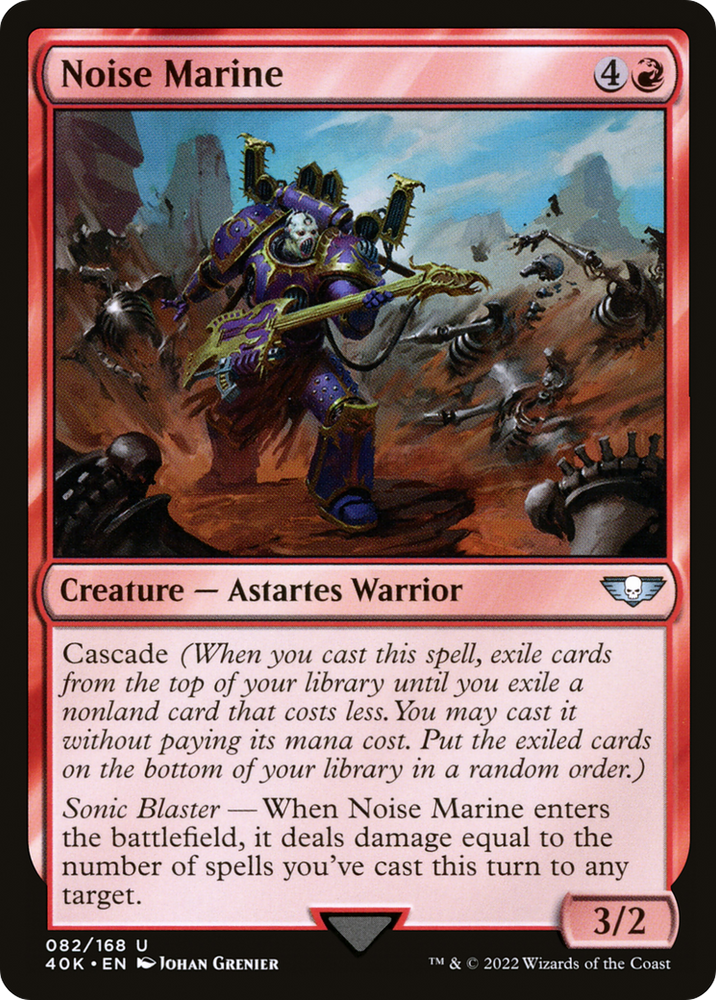 Noise Marine [Warhammer 40,000]