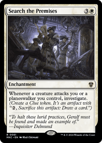 Search the Premises [Murders at Karlov Manor Commander]