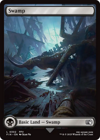 Swamp (0302) (FIN-302) - FINAL FANTASY Foil