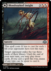 Bloodsoaked Insight // Sanguine Morass [Modern Horizons 3]