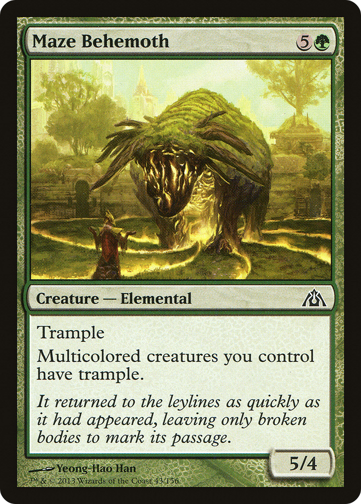 Maze Behemoth [Dragon's Maze]