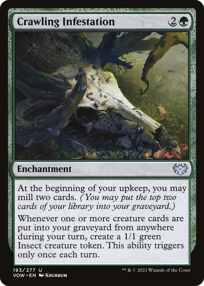 Crawling Infestation [Innistrad: Crimson Vow]