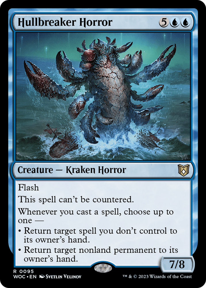 Hullbreaker Horror [Wilds of Eldraine Commander]