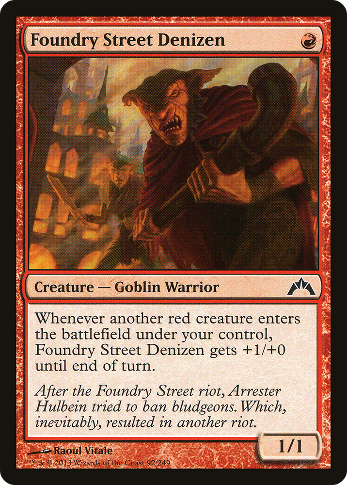 Foundry Street Denizen [Gatecrash]