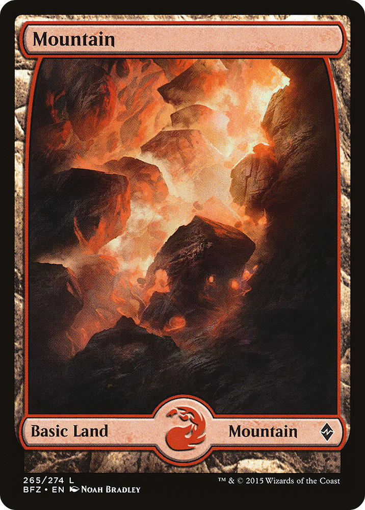 Mountain (265) [Battle for Zendikar]