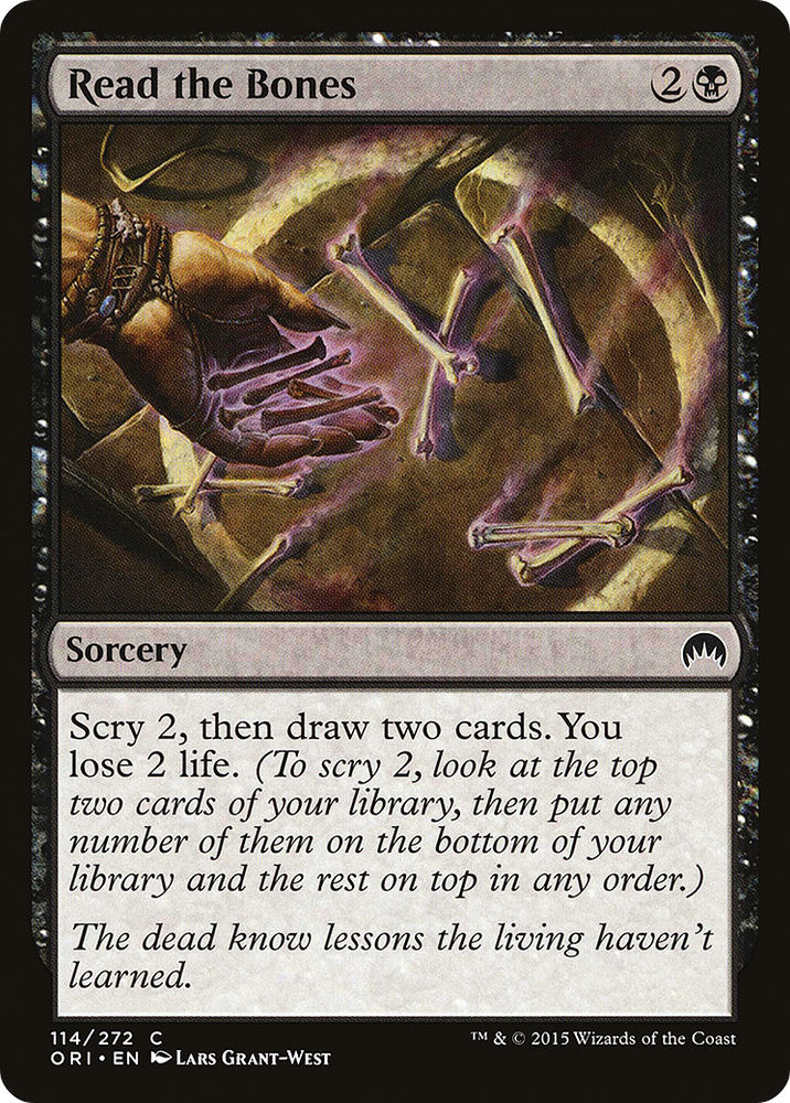 Read the Bones [Magic Origins]
