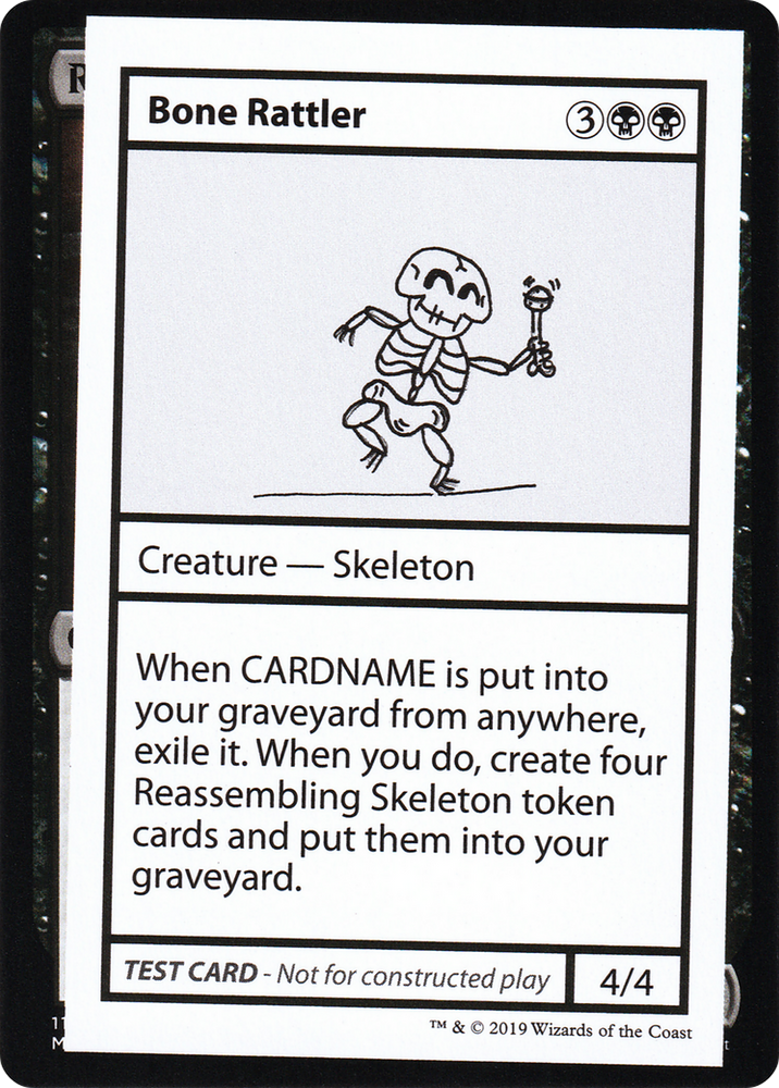Bone Rattler (2021 Edition) [Mystery Booster Playtest Cards]
