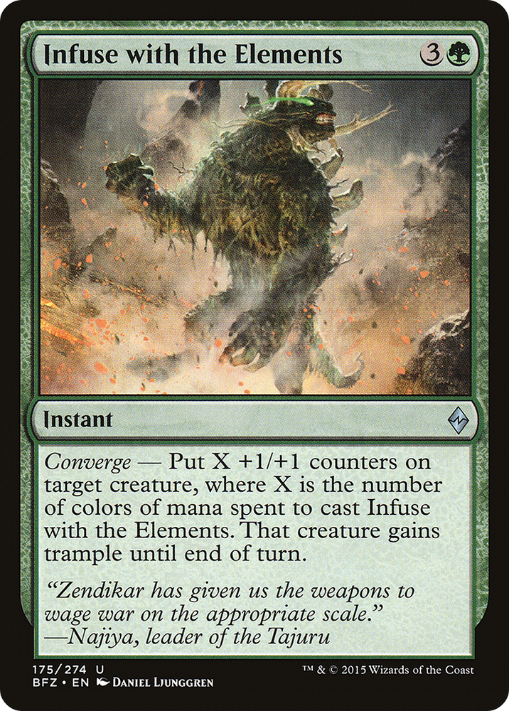 Infuse with the Elements [Battle for Zendikar]