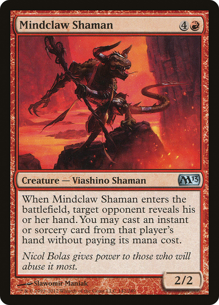 Mindclaw Shaman [Magic 2013]