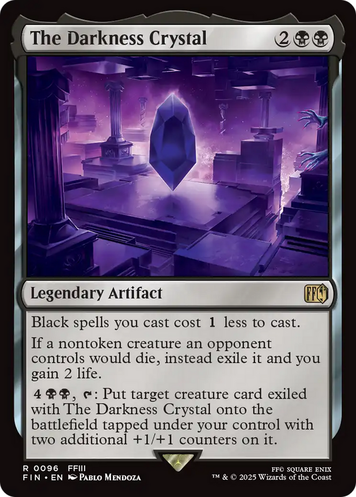 The Darkness Crystal (FIN-096) - FINAL FANTASY Foil