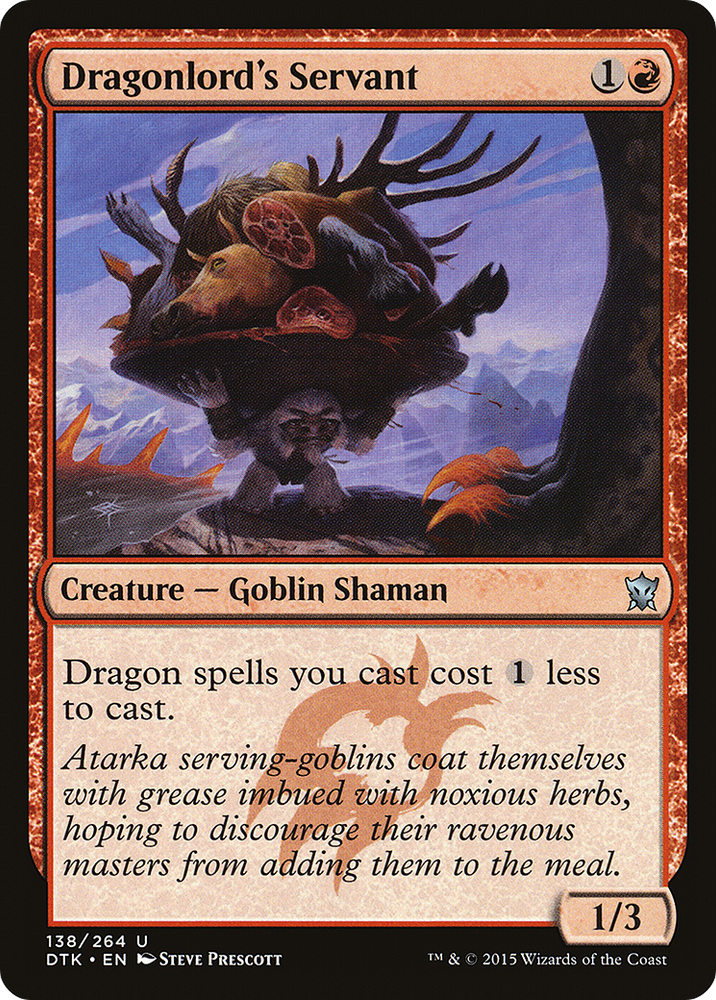 Dragonlord's Servant [Dragons of Tarkir]