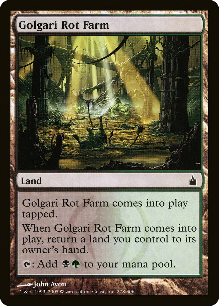 Golgari Rot Farm [Ravnica: City of Guilds]