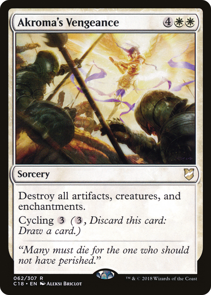 Akroma's Vengeance [Commander 2018]