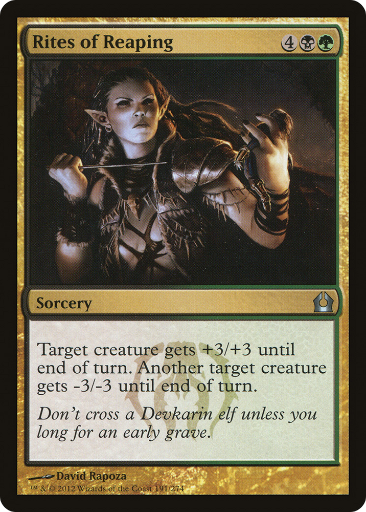 Rites of Reaping [Return to Ravnica]