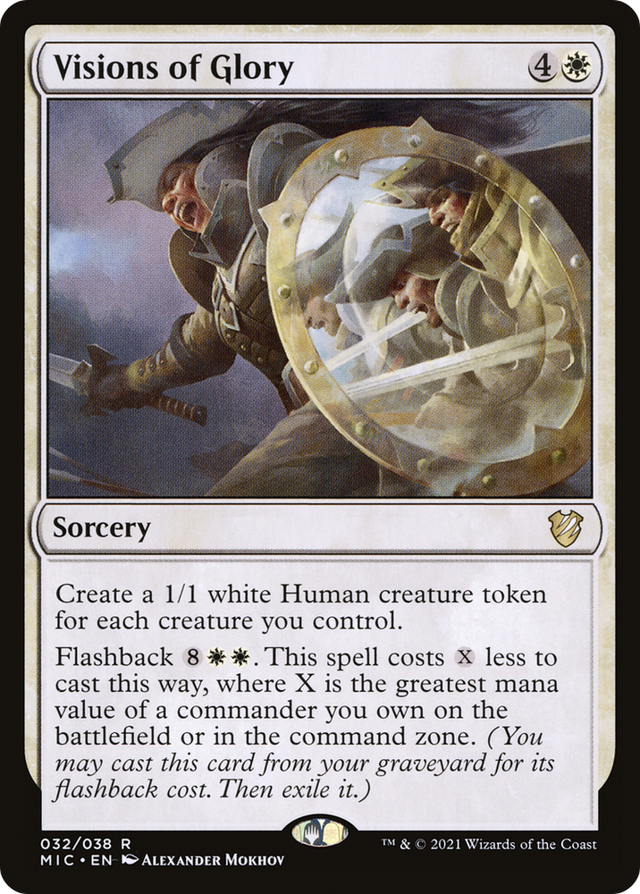 Visions of Glory [Innistrad: Midnight Hunt Commander]