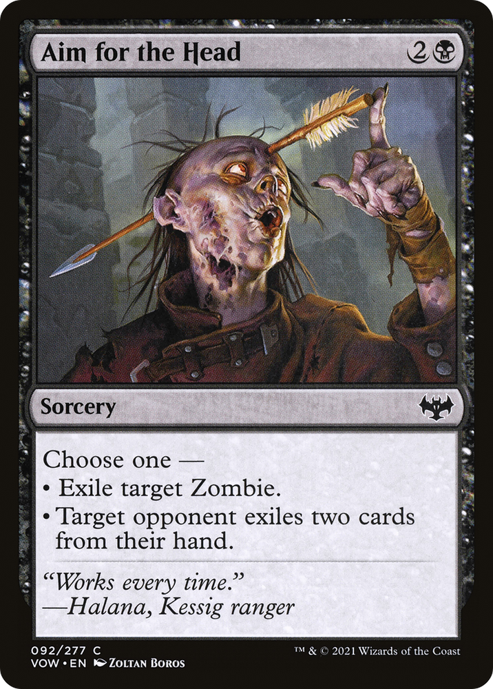 Aim for the Head [Innistrad: Crimson Vow]