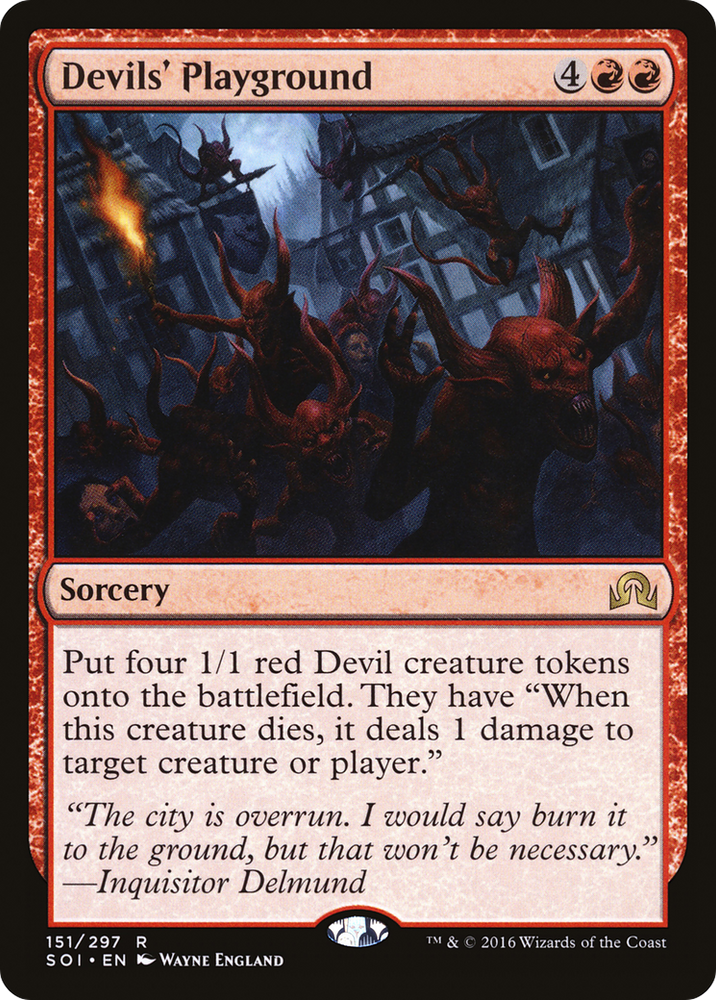 Devils' Playground [Shadows over Innistrad]