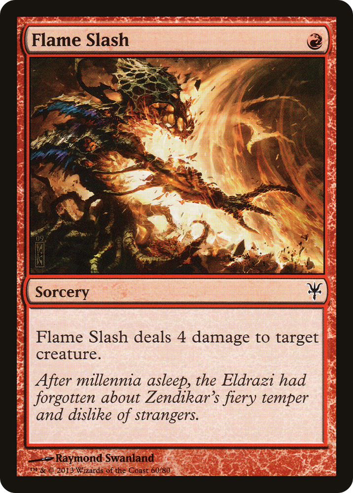 Flame Slash [Duel Decks: Sorin vs. Tibalt]