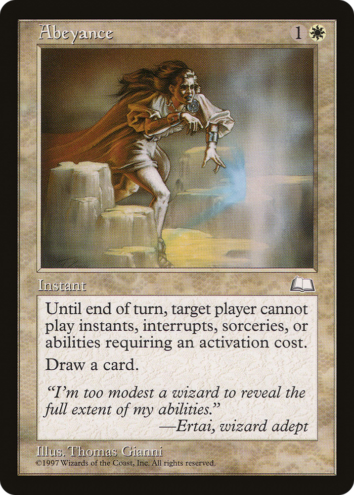 Abeyance [Weatherlight]