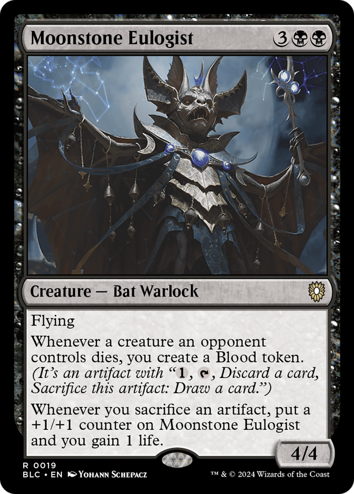 Moonstone Eulogist [Bloomburrow Commander]