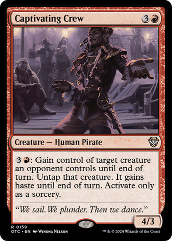 Captivating Crew [Outlaws of Thunder Junction Commander]