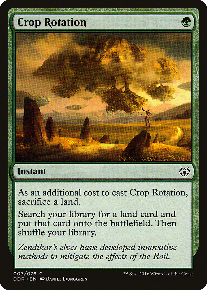 Crop Rotation [Duel Decks: Nissa vs. Ob Nixilis]