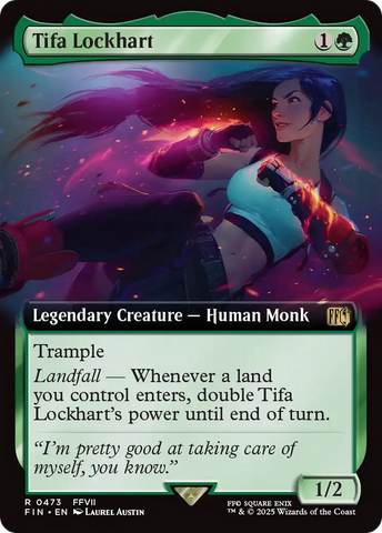 Tifa Lockhart (FIN-473) - FINAL FANTASY: (Extended Art) Foil