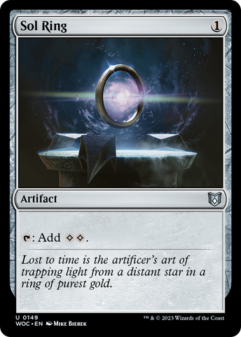 Sol Ring [Wilds of Eldraine Commander]