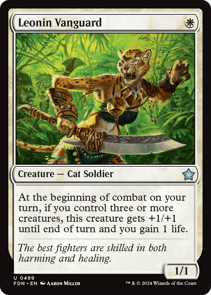 Leonin Vanguard [Foundations]