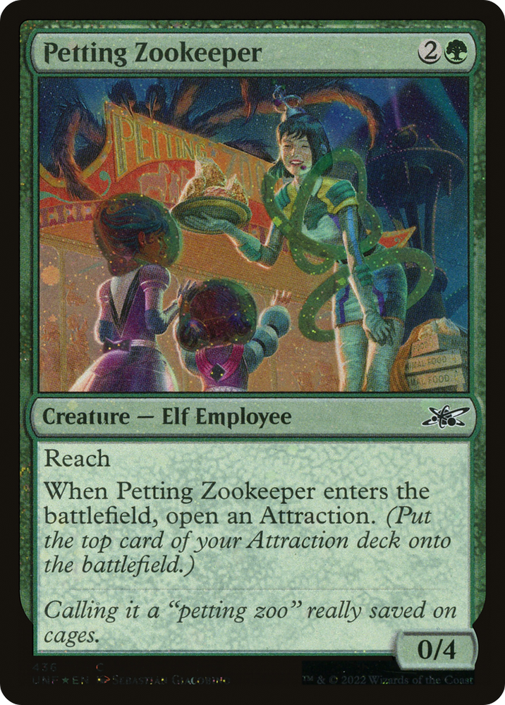 Petting Zookeeper (Galaxy Foil) [Unfinity]