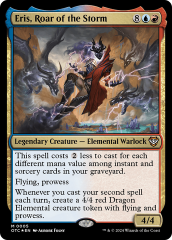 Eris, Roar of the Storm [Outlaws of Thunder Junction Commander]