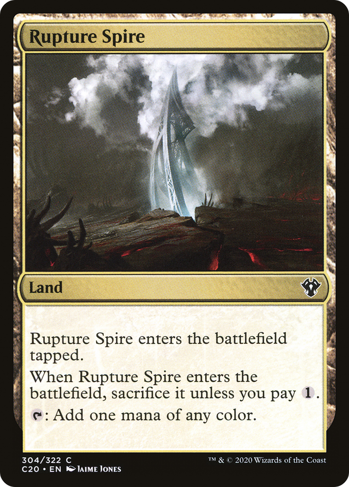 Rupture Spire [Commander 2020]