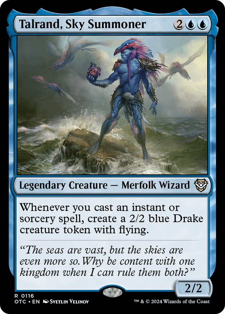 Talrand, Sky Summoner [Outlaws of Thunder Junction Commander]