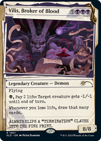 Vilis, Broker of Blood [Secret Lair Drop Series]
