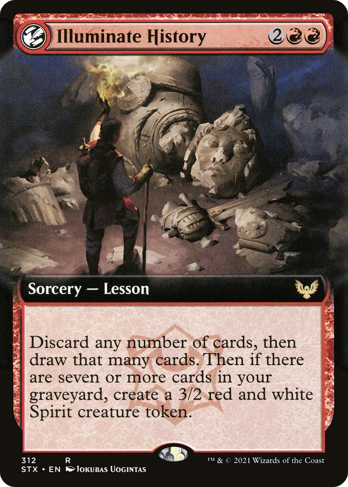 Illuminate History (Extended Art) [Strixhaven: School of Mages]