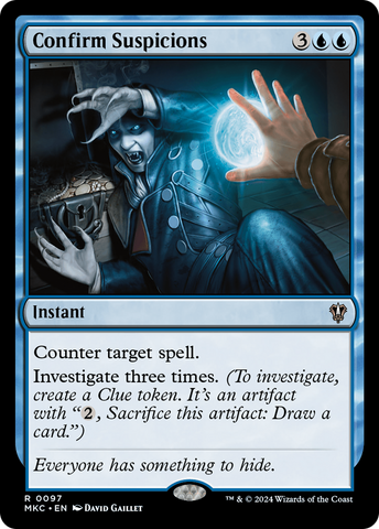 Confirm Suspicions [Murders at Karlov Manor Commander]