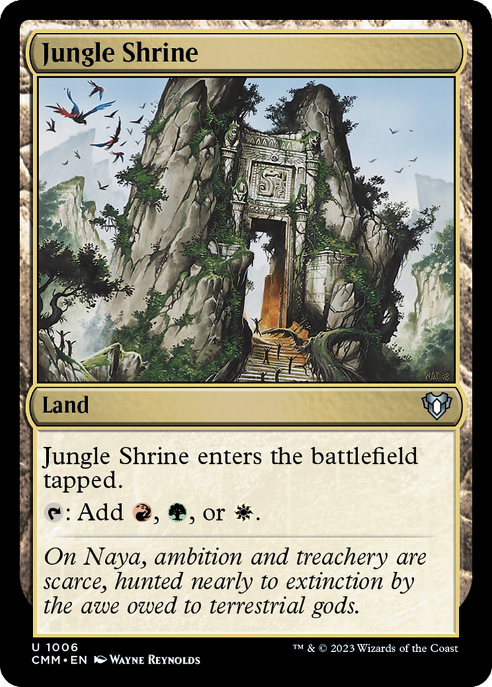Jungle Shrine [Commander Masters]