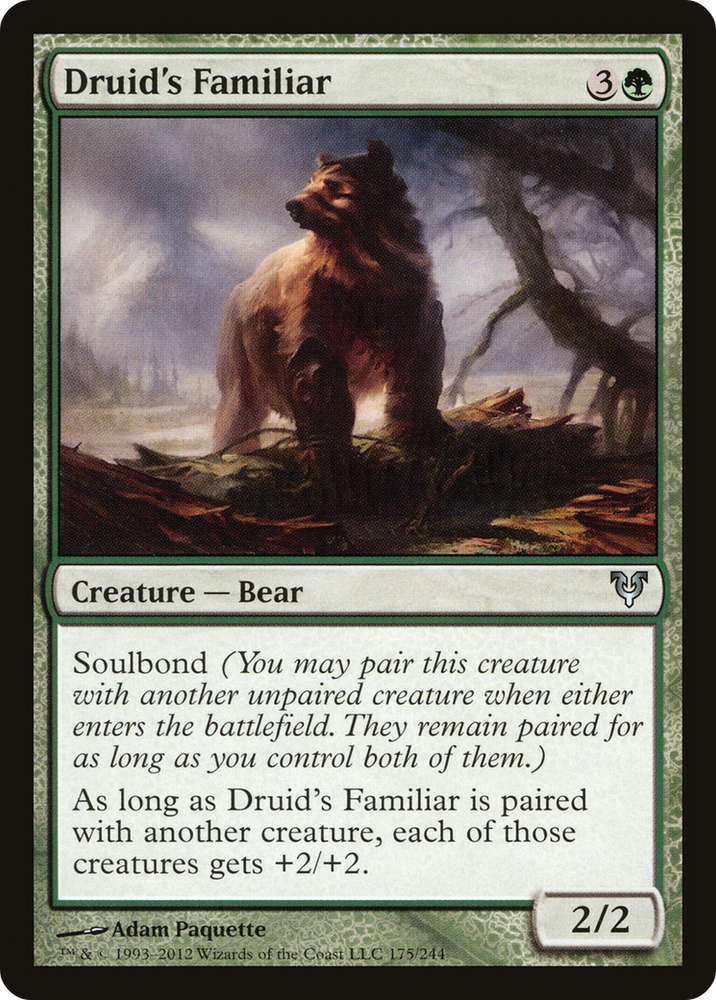 Druid's Familiar [Avacyn Restored]